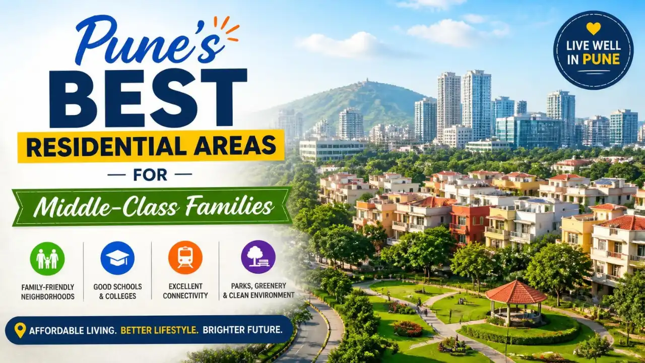 Best place to live in Pune for middle-class family
