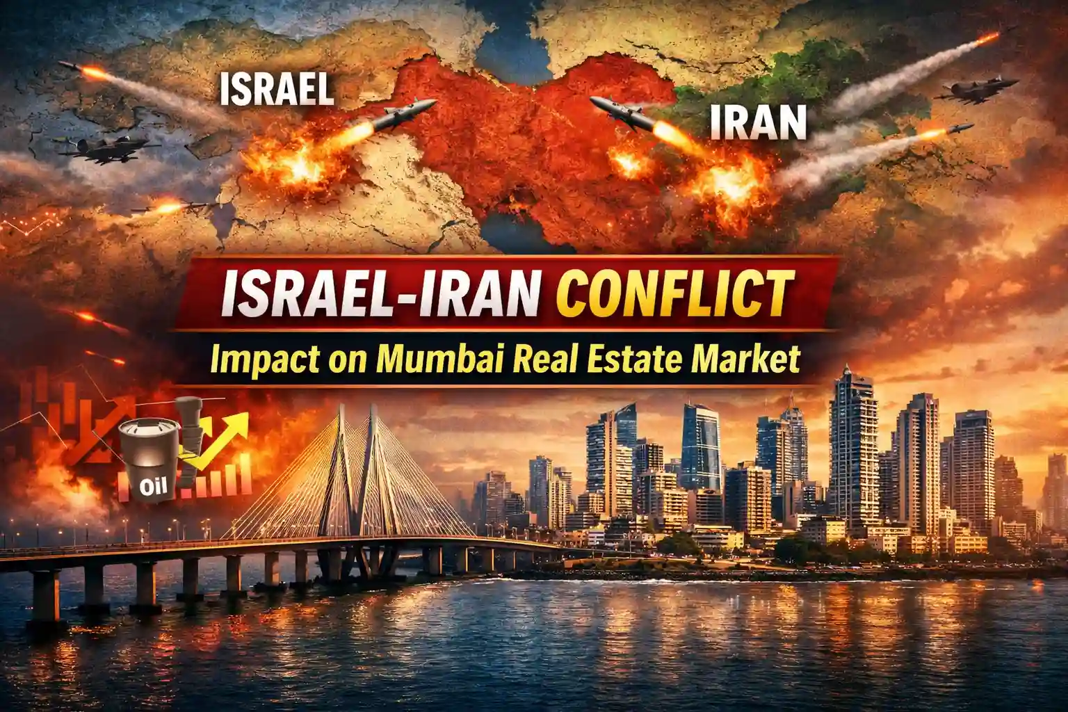 Israel - Iran, Mumbai real estate market, conflict