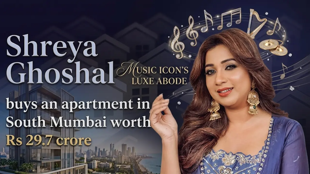 Shreya Ghoshal, Shreya Ghoshal Buys Home